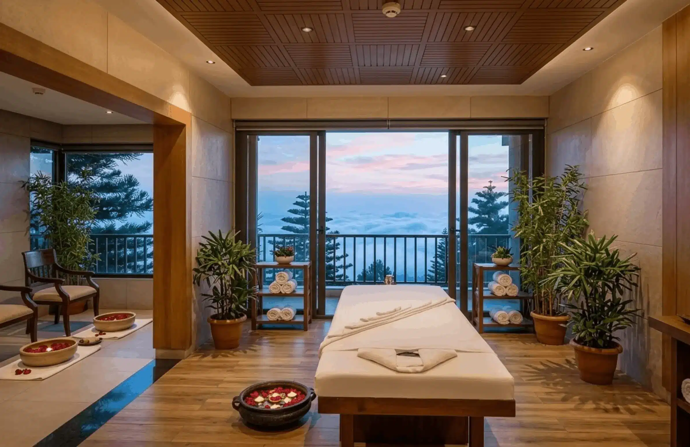 The Himalayan spa at Moksha